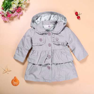 2019 Amazon hot selling cheap new girls windbreaker jacket autumn children coats wholesale