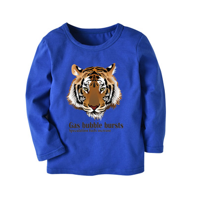 Hot new products custom cute kids boys children tshirt plain for baby boy with long sleeve with best quality